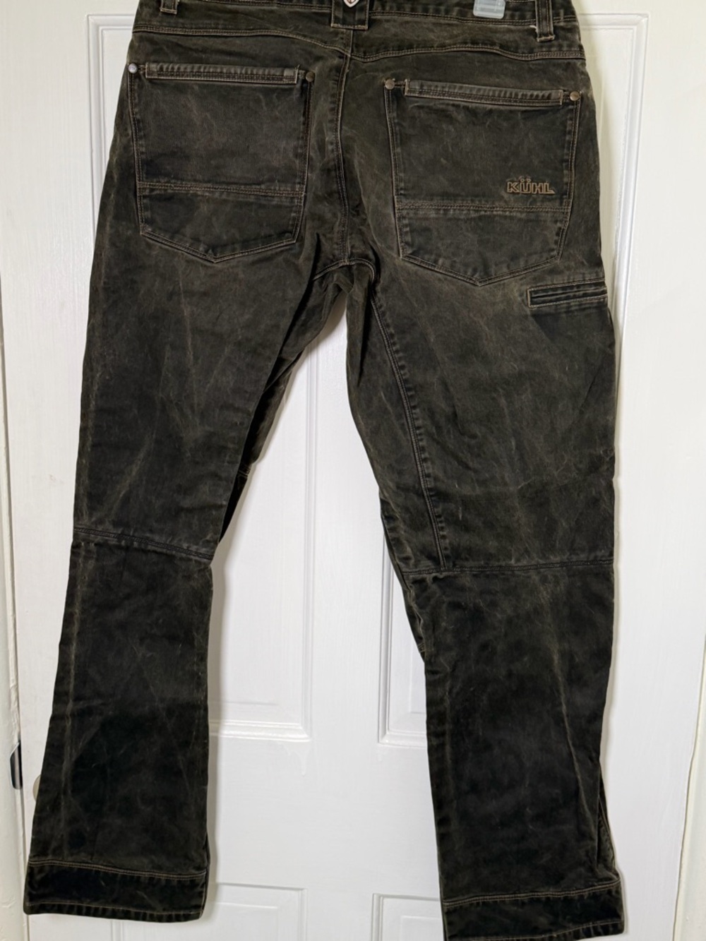 Kuhl Men's Dark Brown Corduroy Straight-Leg Pants - Picture 2 of 5